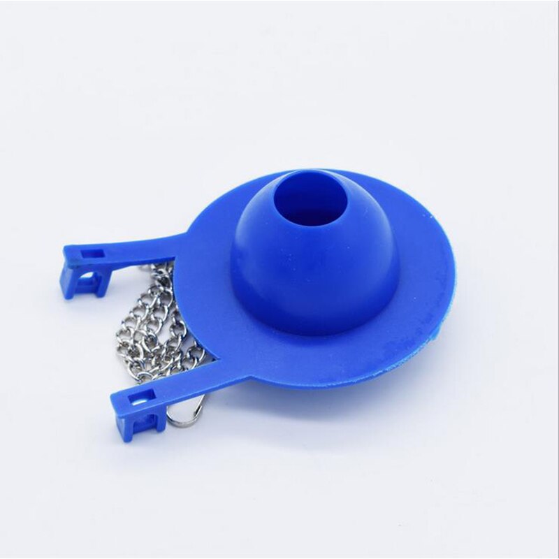 Toilet Flapper Replacement, Toilet with Stainless Chain Long Lasting Rubber Water Saving Flush Valve Toilet Leaking Flapper