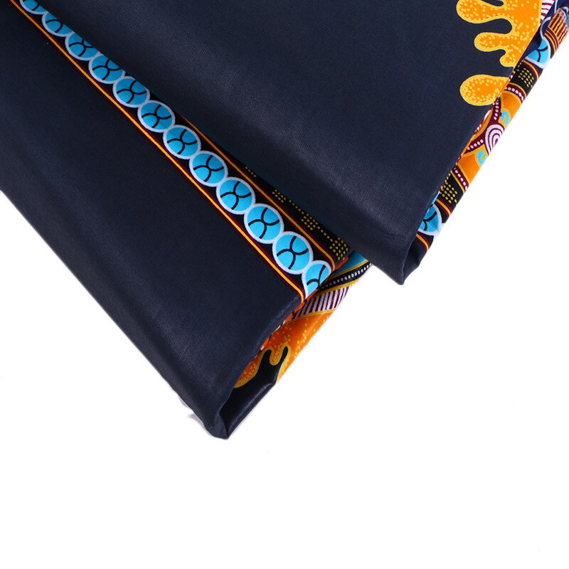 100% baumwolle Schwarz aufbringen Gedruckt Afrikanische ankara Pagne Wahre Garantierte Wachs Stoff Für Kleid 6 Meter
