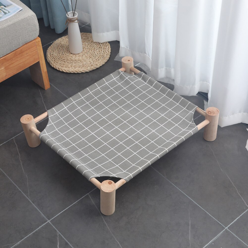 syiyunran Kattenhangmat voor kooi, kattenhangmat voor kleine dieren, met metalen karabijnhaken, verstelbaar, comfortabel, zacht, dubbelzijdige riem voor katten, kleine honden, konijnen enz. (L
