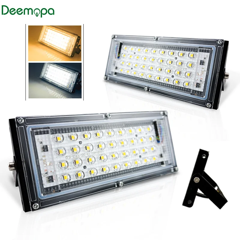 Led-schijnwerper 30W AC 220V Outdoor Schijnwerper Spotlight IP65 Waterdichte LED-straatlantaarn Landschap Tuinverlichting