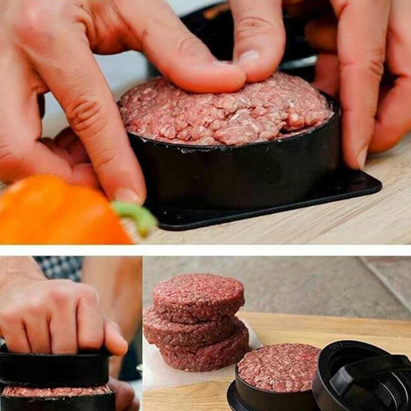 Abs hamburger maker hamburger trykk ikke-pinne kokk koteletter hamburger kjøtt biff grille burger trykk patty maker form kake presser