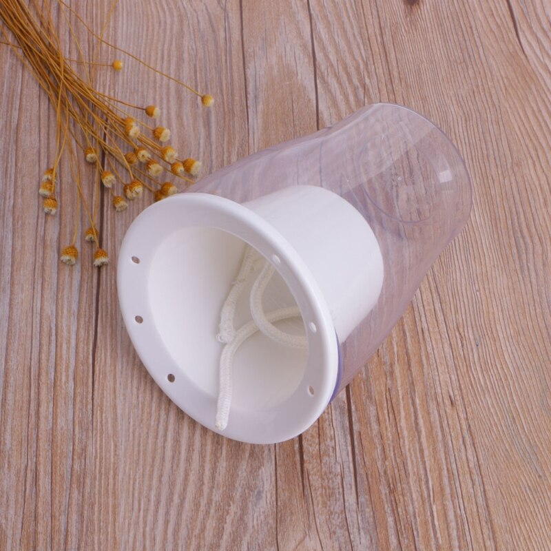 Auto Irrigate Flower Pot Vase Automatic Watering Planter Lazy Planting Round