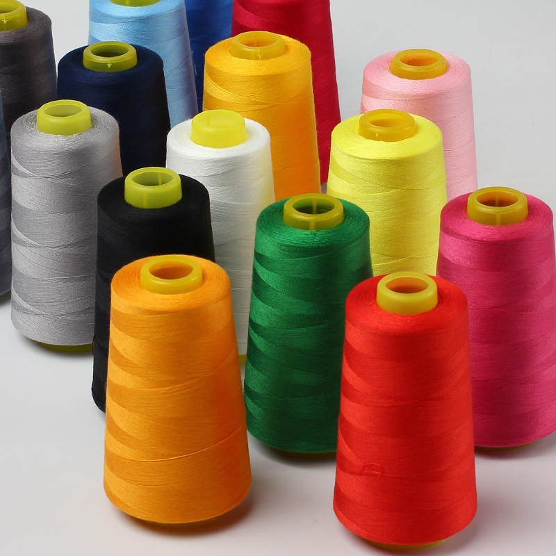 3000Yards 40S/2 100% Polyester Garen Naaigaren Roll Machine Hand Borduren Duurzaam Voor Thuis Naaien Accessoires