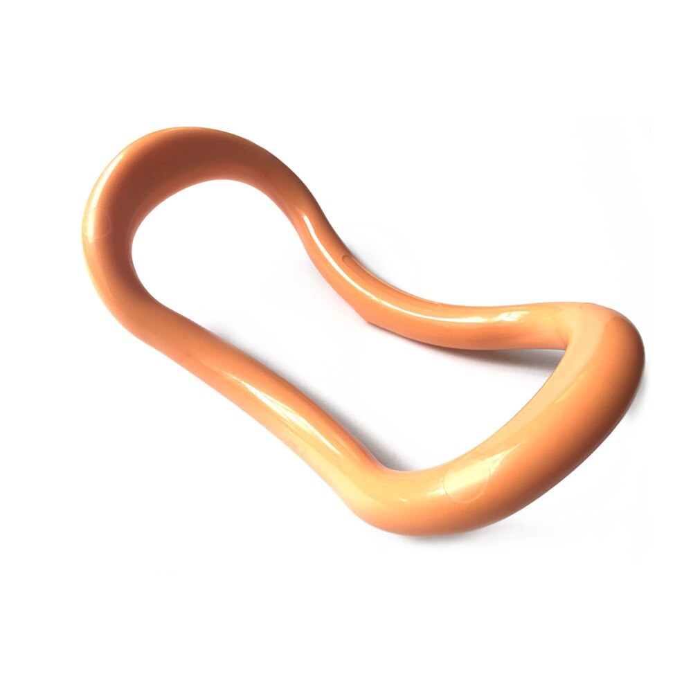 Pilates fitness circle yoga movement strength training frame resistance support tools Yoga supplies: Orange