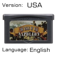 ビデオゲームカートリッジコンソールカード 32 ビット撮影ゲームシリーズ任天堂 gba: Napoleon USA