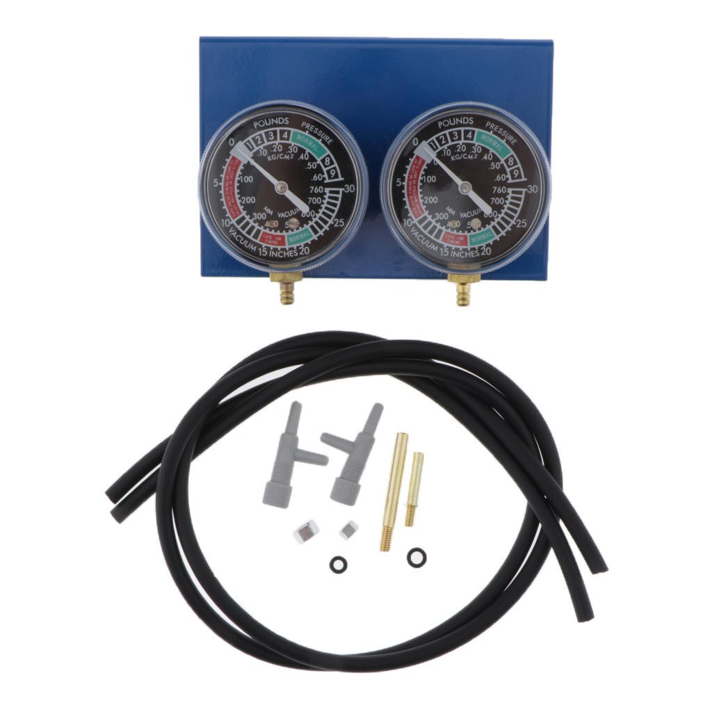 Motorfiets Brandstof Vacuüm Carburateur Synchro Universal Motor Carburateur Vacuüm Balancer Gauge 2 Cilinder Gauge Balancing