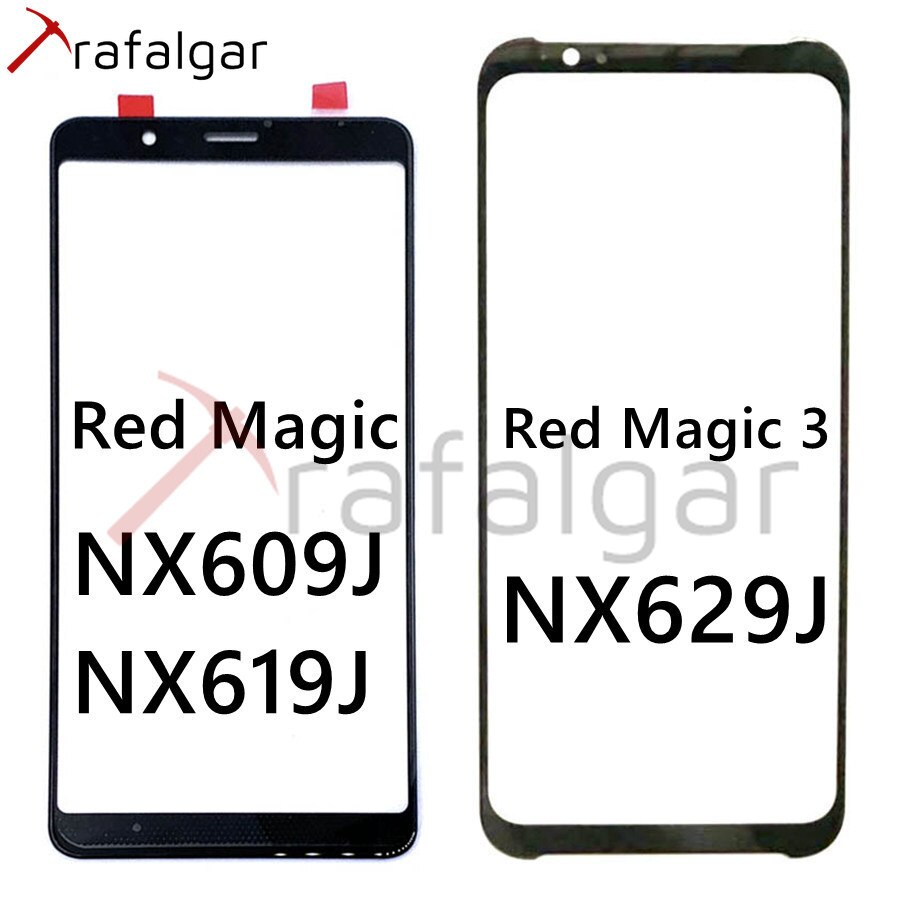 Voor Zte Nubia Red Magic Mars 3 Voor Glas Lens Outer Scherm Lens Red Magic Voor Glas Panel NX609J NX619J NX629J