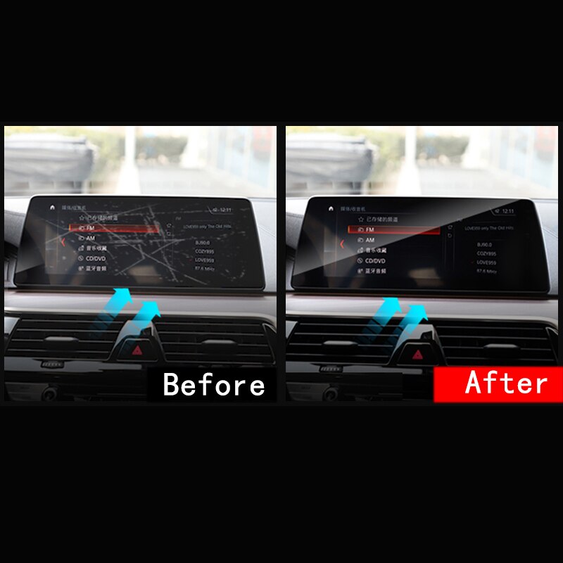 Für BMW G30 5 Serie Gehärtetem Glas Auto Navigation Bildschirm Schutz berühren Anzeige Bildschirm Film Anti kratzen