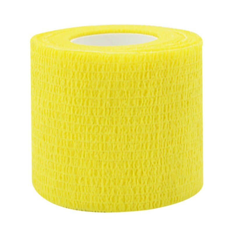 4.5m sport självhäftande elastiskt bandage-tejp elastoplast för knästödkuddar finger fotled palm axel reliefkt 01: Blå