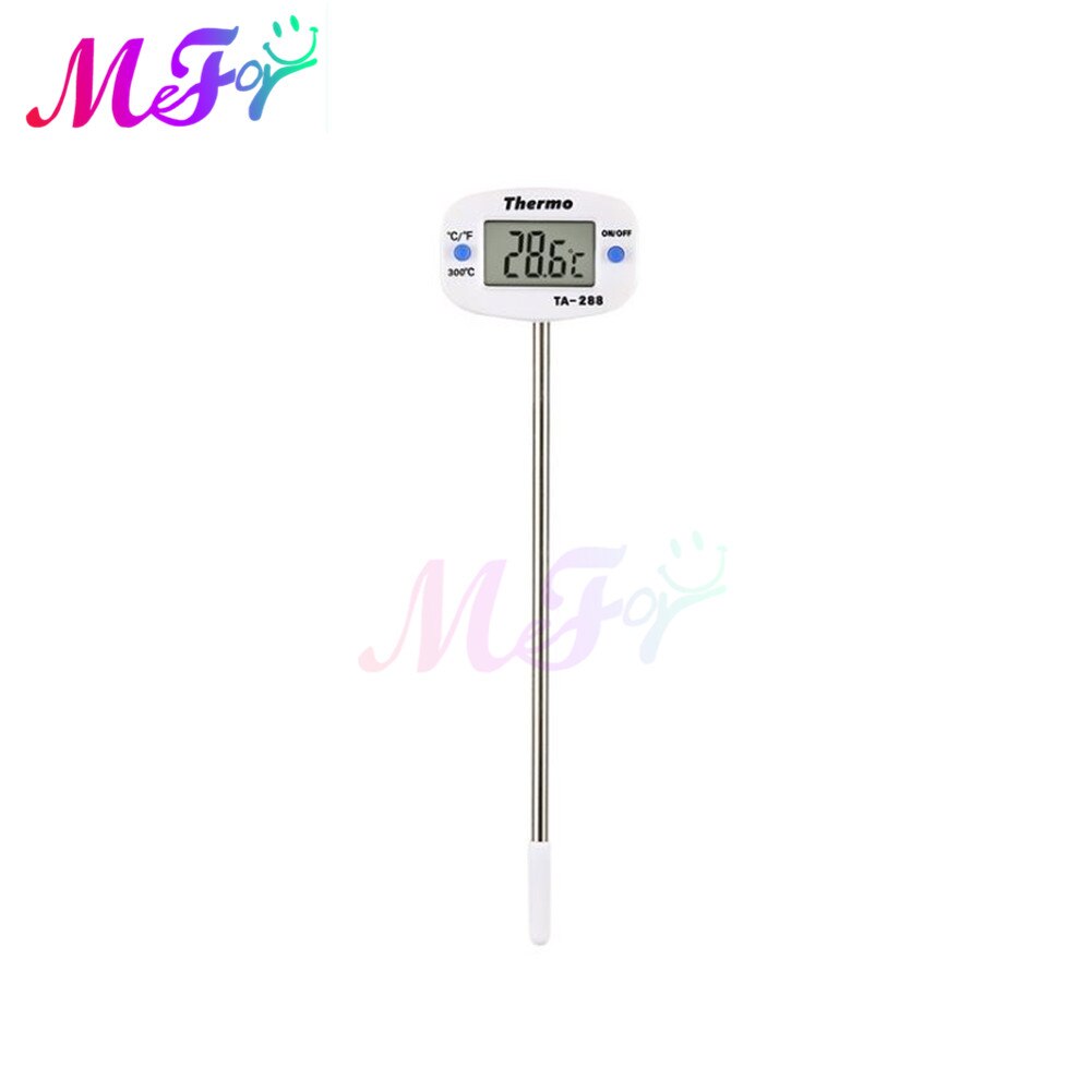 Portable Kitchen Food Thermometer With Battery Chocolate Oil Milk Water Temperature Electronic Meter Thermometer Sensor Probe
