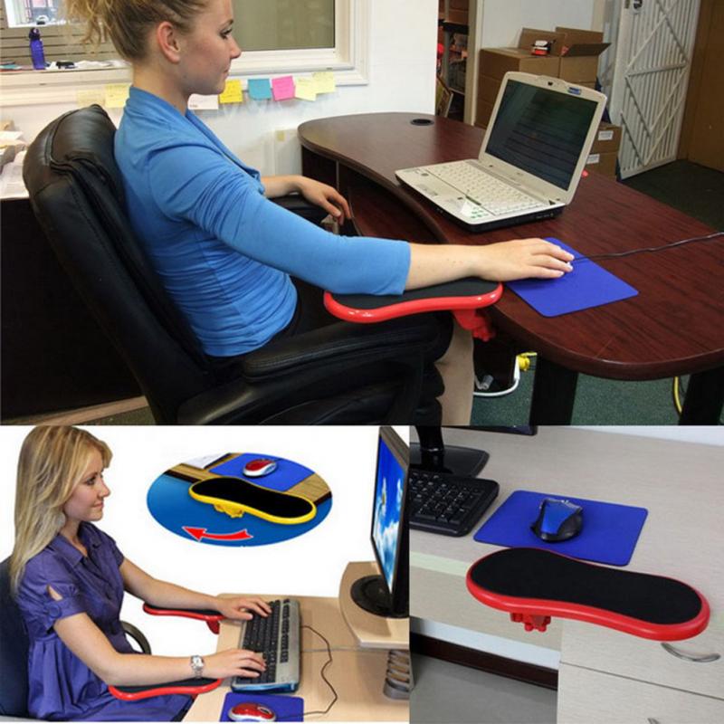 Attachable Armrest Pad Desk Computer Table Arm Support Mouse Pads Arm Wrist BEST