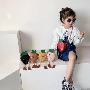 freundlicher Taschen Nette Hässliche Meng Karotte Crossbody-tasche Karikatur Männer Und Frauen Baby Zubehör Tasche
