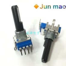 Rk11k 4-pin single potentiometer b10k shaft length 23mm power amplifier 4-pin volume potentiometer