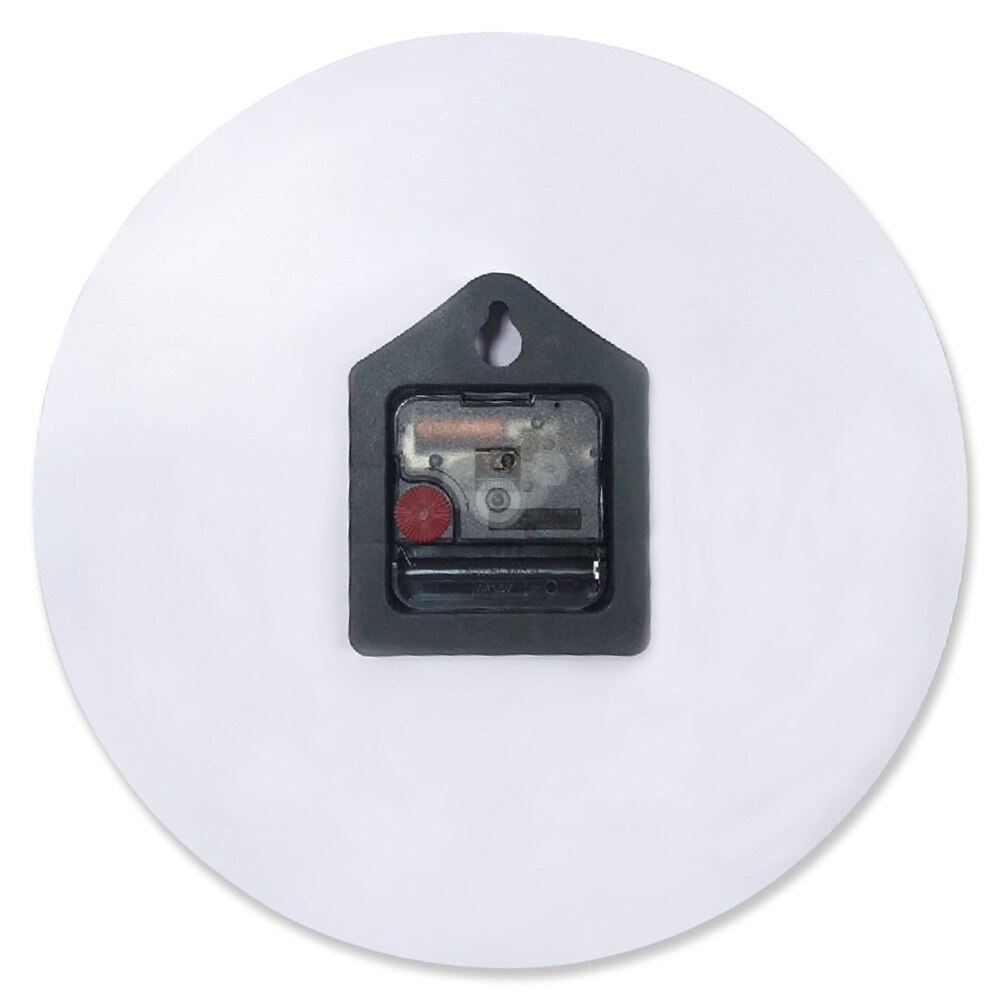 Lila fjäril lilja blomma pvc väggklocka vardagsrum sovrum vägg digital klocka heminredning väggklocka modern