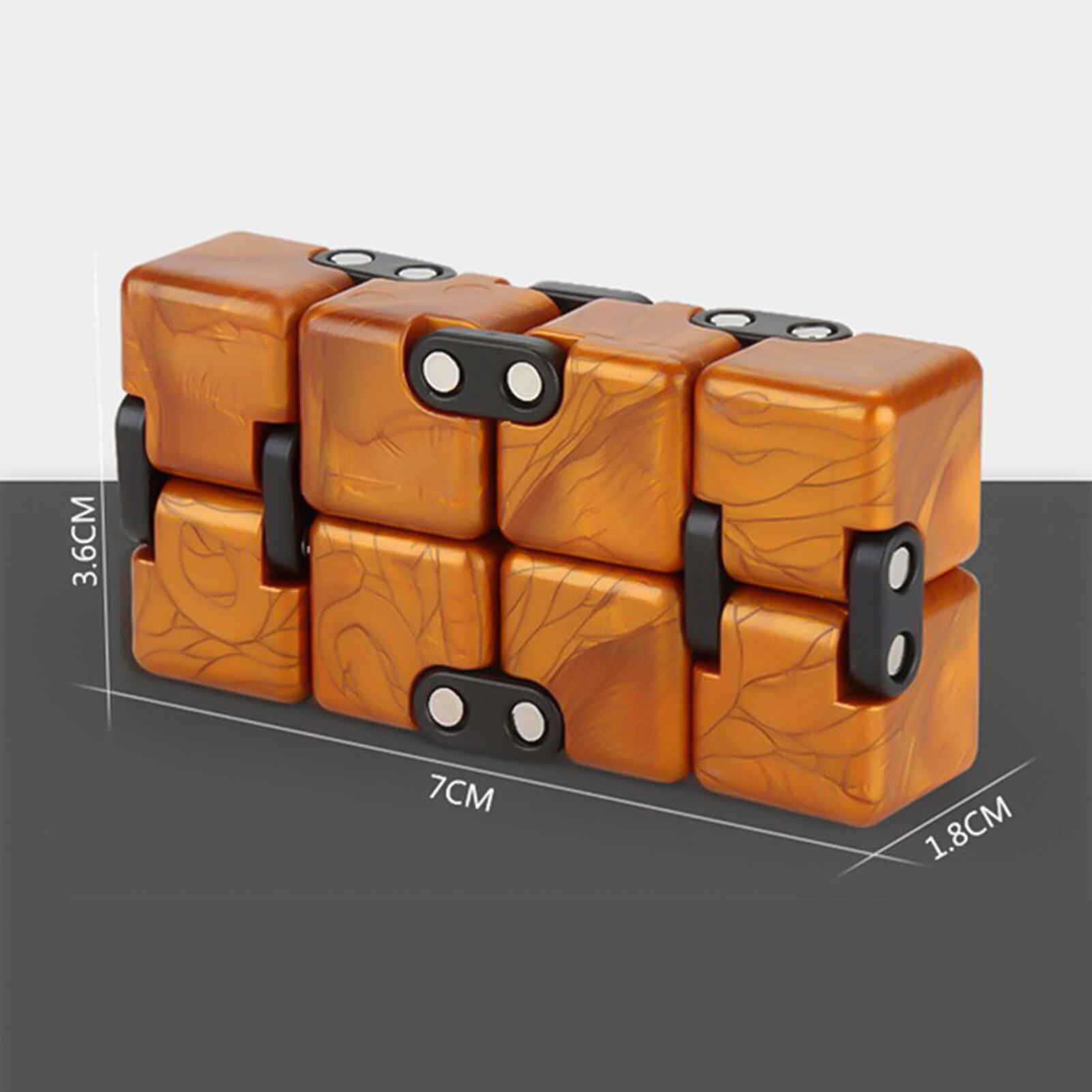 Cube Anti-anxiety Infinite Cube Upgrade Frosted Decompression Compression Artifact Fidget Infinity Cube Toy