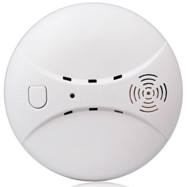 43hz trådlös brandvarnare för brandvarnare för  g18 w18 gsm wifi-säkerhet hemlarmsystem automatiska larmsystem