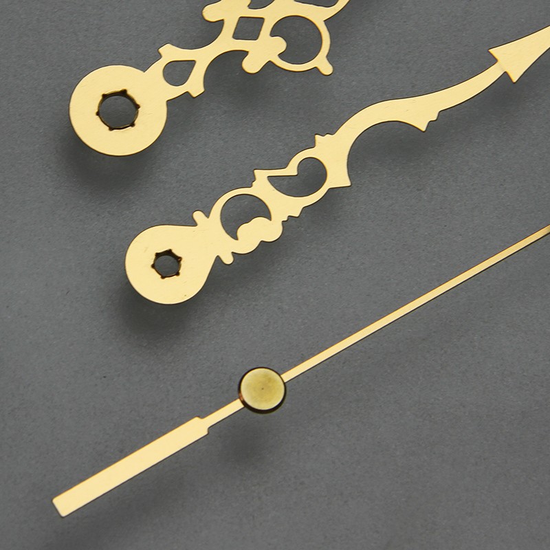 As Korte Klok Wijzers 19 Goud (Alleen Wijzers) Metaal Aluminium Diy Wijzers Quartz Klok Accessoire Diy Klok Kits