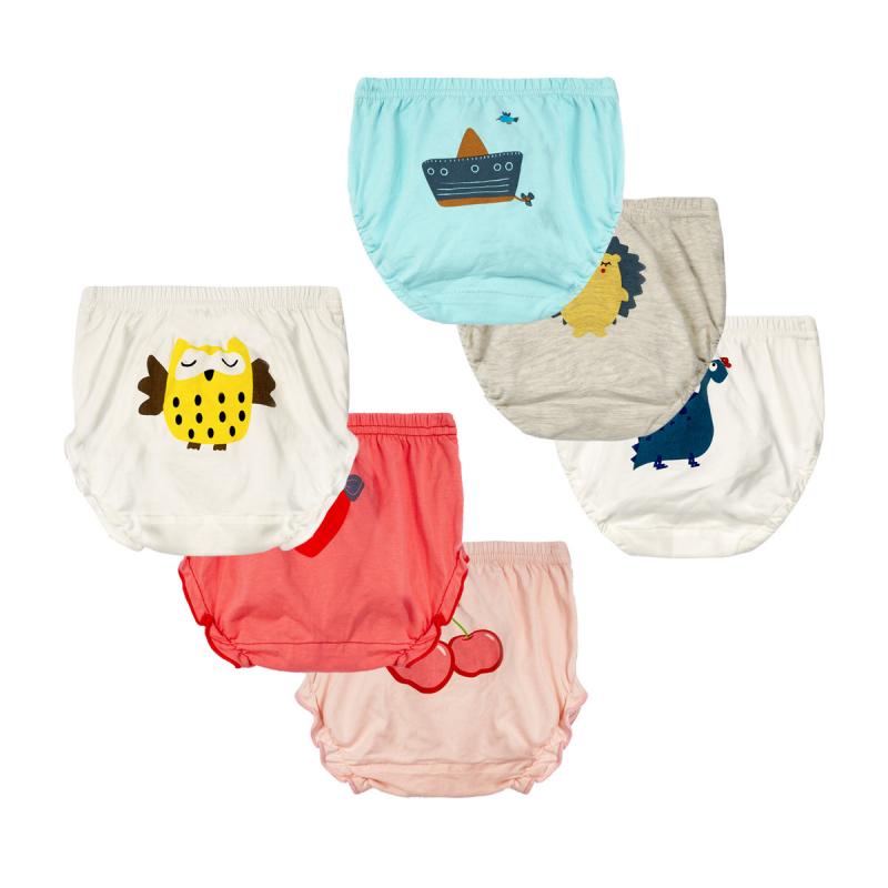 3 Stks/pak Baby Meisje Slipje Bloeiers Onderbroek Peuter Mannelijke Ondergoed Meisjes Baby Luier Broek Katoen Kinderen Panty