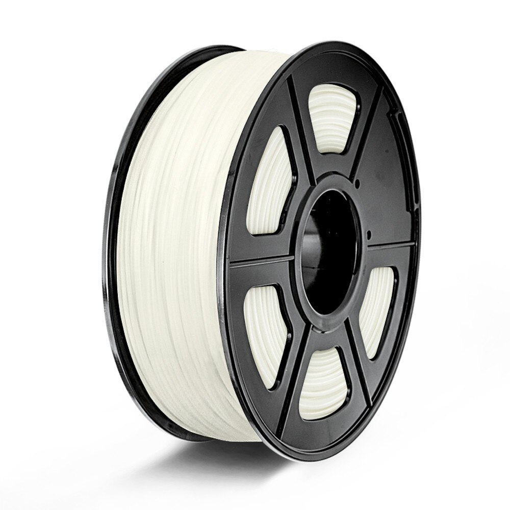 Nachtleuchtende SUNLU 3D Filament glühen in dunkel 1,75 MM PLA Filament Für 3D Drucker freundlicher Kreative Scibble Materialien 1KG: Noctilucent  Weiß