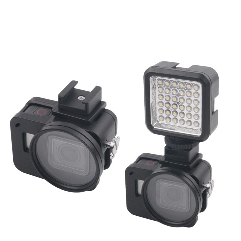 Carcasa de marco de aluminio para GoPro HERO 7/ 6/5 Carcasa protectora dura