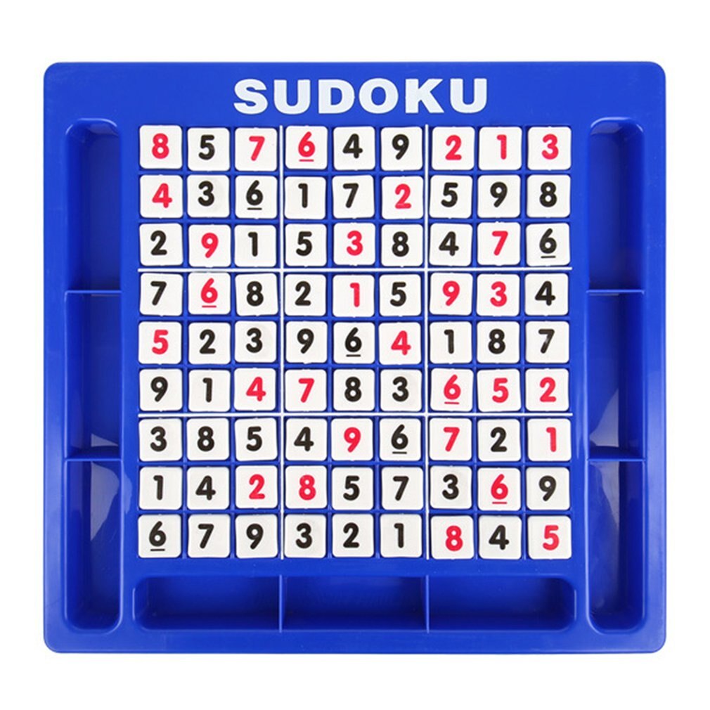 Negen Paleis Sudoku Bordspel Kinderen Educatief Speelgoed 3-7 Jaar Oud Intellectuele Training Development 1 Pcs