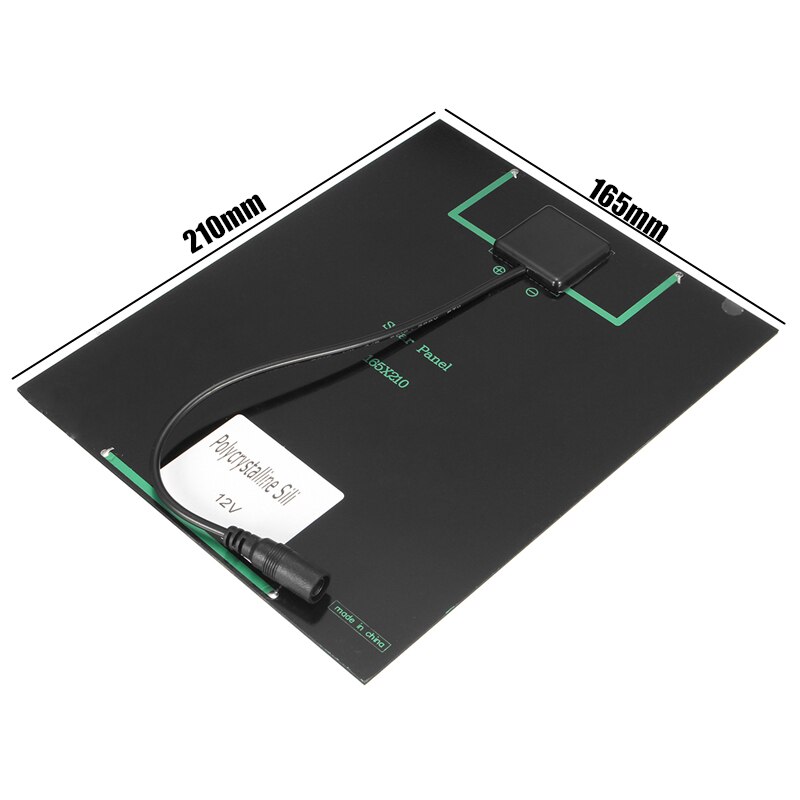 Mini Panneaux Solaires 5V 0.15W - 8 Pièces En Silicium Polycristallin Noir Pour DIY, Jouets, éclairage Jardin - 5.3x3 Cm
