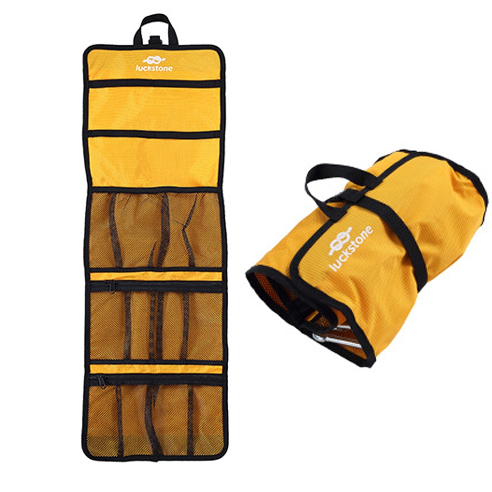 Multifuntion Rock Climbing Storage Bag Gear Equipment Organized Storage Bag Carabiner Carrying Bag