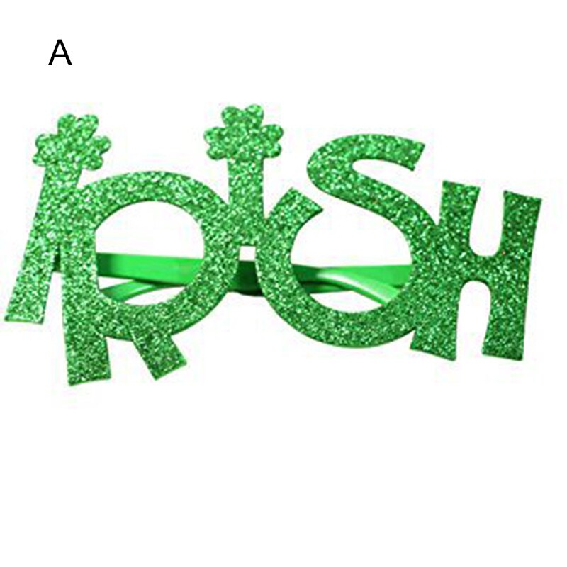 St Patricks Day Party Favor Sunglasses Accessories Shamrock Party Sunglasses NSV775: a