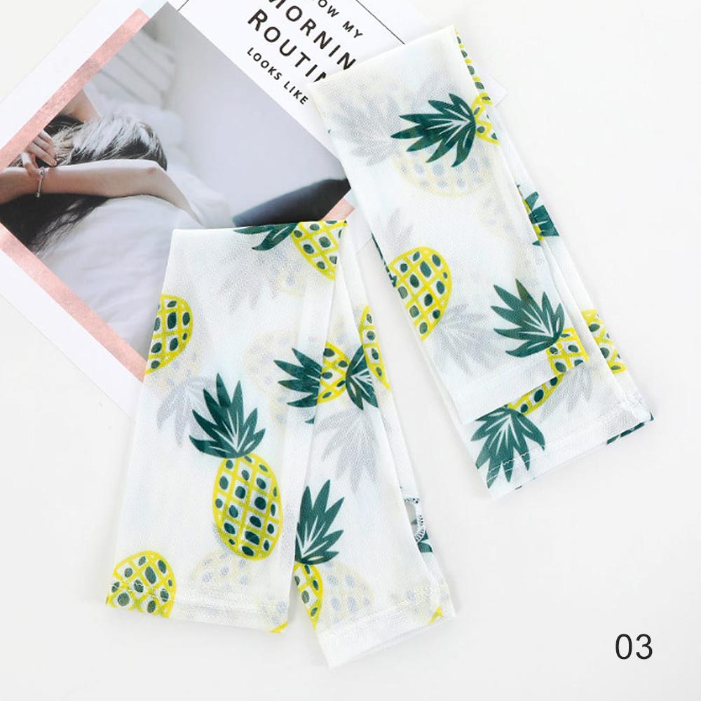 Manchettes d'été colorées pour femmes, protection contre les uv et le soleil, idéales pour le cyclisme, la course à pied, la pêche, l'escalade et la conduite: 3