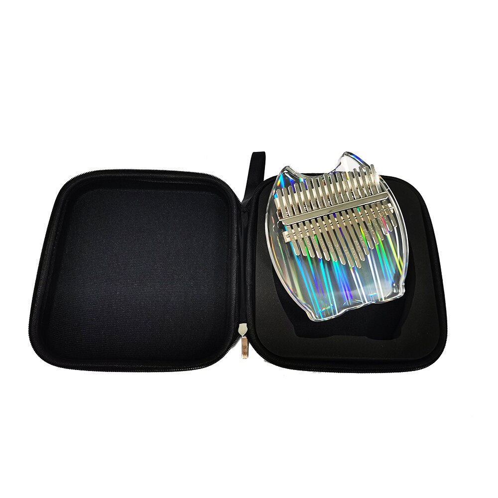 Calimba duim kristalhelder mini vinger piano kabarin beginners 17 tonen