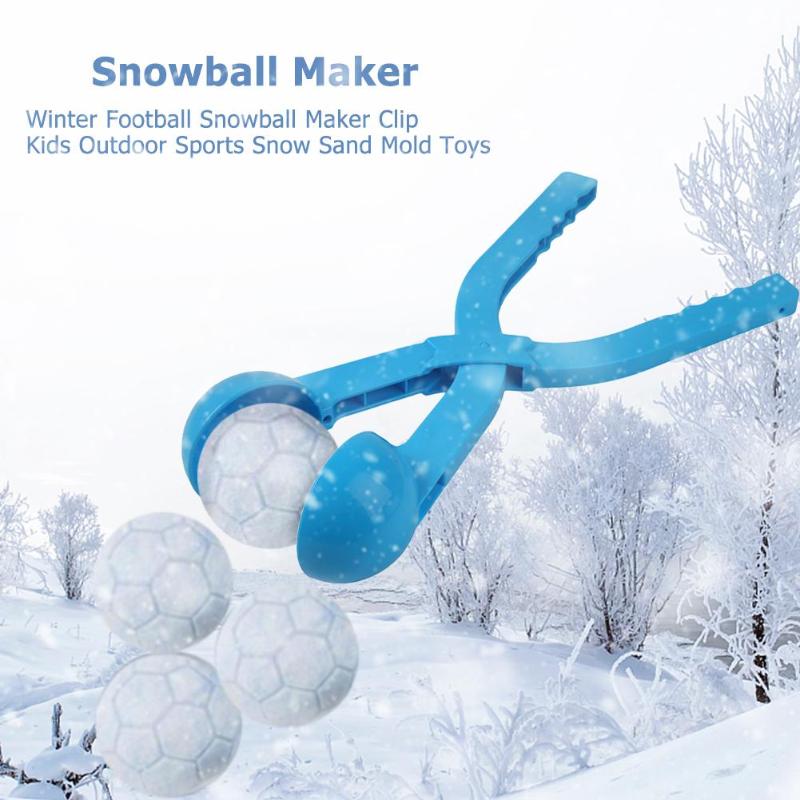 1PC Winter Snowball Maker Sand Mold Tool Snow Ball Maker Funny Compact Snowballs Fight Outdoor Sport Snow-balls Toy Winter