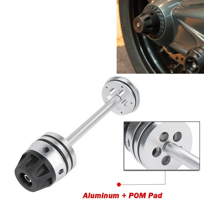Motorcycle Rear Refit Wheel Fork Axle Sliders Cap Protector Pad Crash for BMW R1250GS R1200GS 2007 RnineT: Default Title