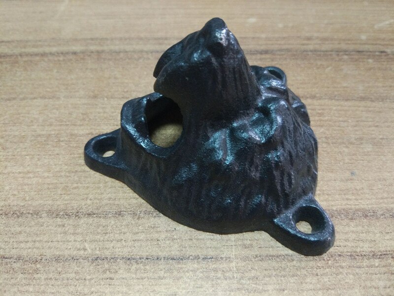 Ouvre-bouteille en fonte à tête d'ours, 2 pièces/lot, ouvre-bouteille en métal artisanal Antique avec vis, outils de Bar