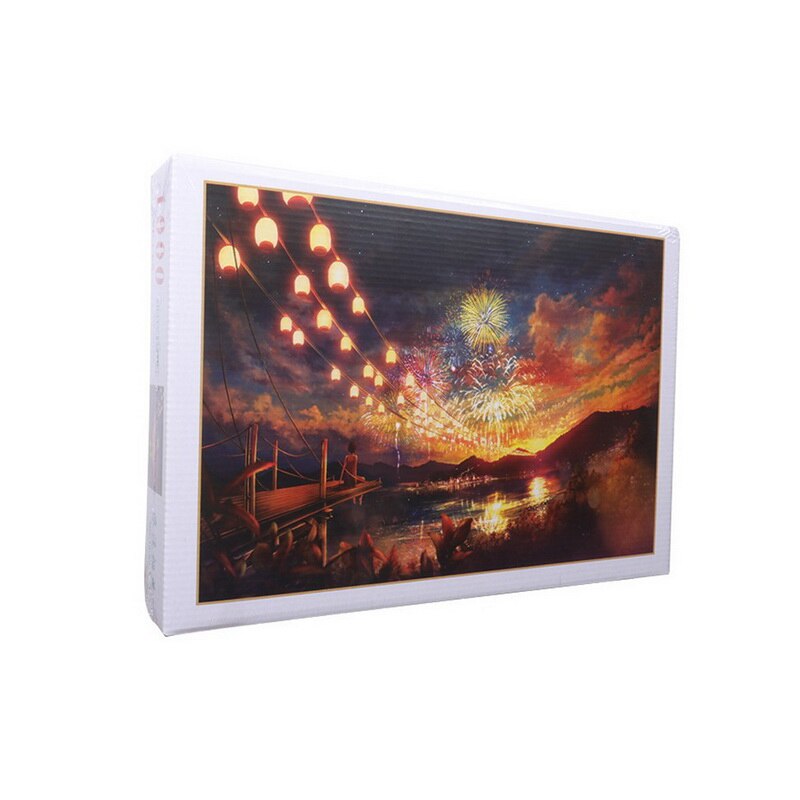 1000Pcs Puzzel Houten Papier Puzzels Educatief Speelgoed Voor Kinderen Slaapkamer Decoratie Stickers: 6