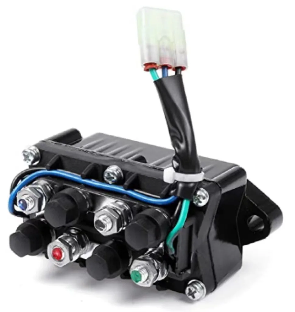 Relè motore fuoribordo per Yamaha Relè di avviamento Marine 6H1-81950-00 63P-81950-00 6AW-81950-00-00 61A-81950-00-00 0409-066: Blu