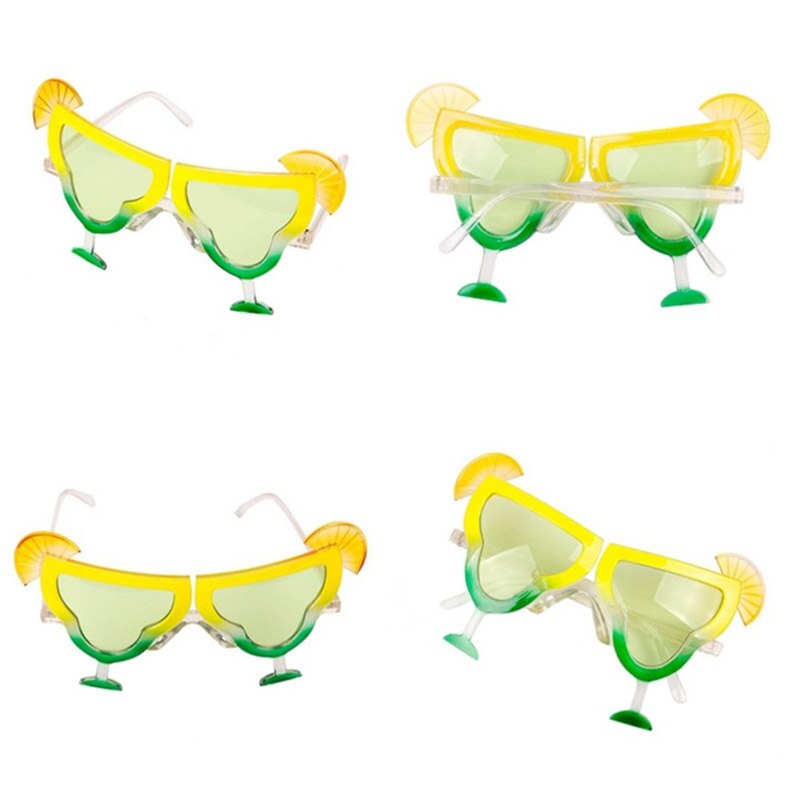 Frauen Cartoon Strand Party Bier Festival Kreative Sonnenbrille Party Dekorationen Flamingo 1PC Lustige Hochzeit Hawaiian Stil Neuheit