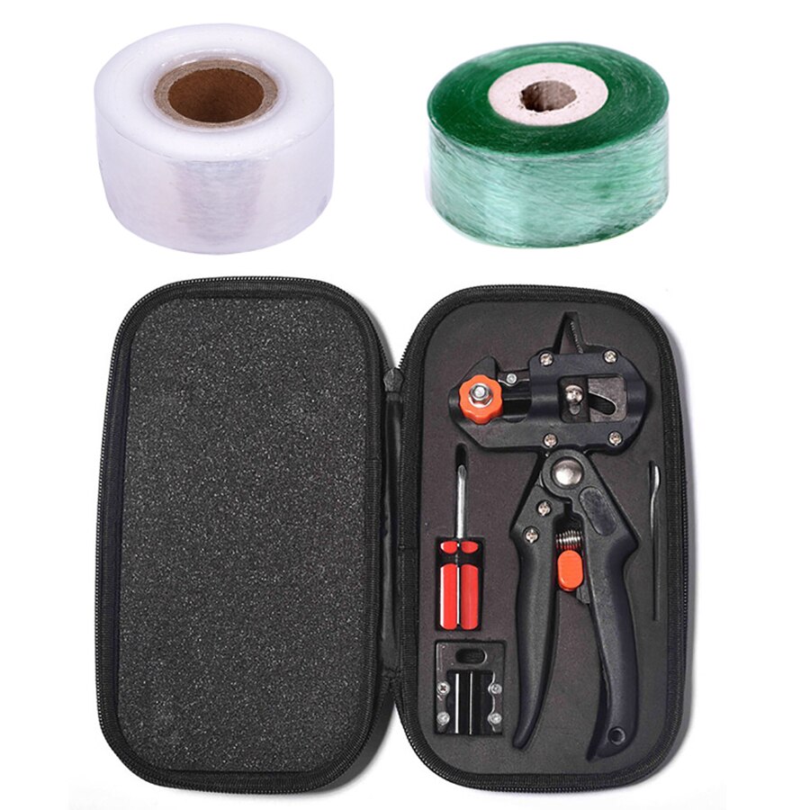 Multifunktions Pfropfen Pruner Gartenarbeit Schere Baum Pfropfen Pruner SK5 Garten Pruner Pfropfen strecken Film Garten Werkzeuge einstellen: Braun