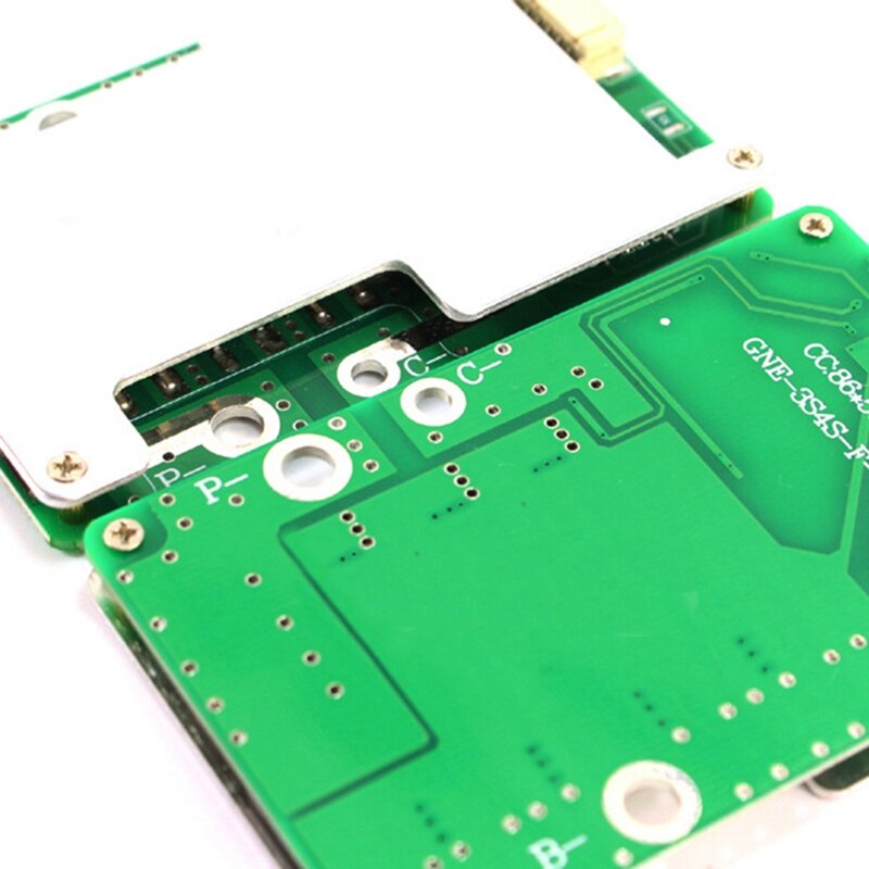 4S 12V 100A Bms Lithium Batterij Oplader Bescherming Boord Met Power Batterij Balans Verbeteren Pcb Bescherming Boord