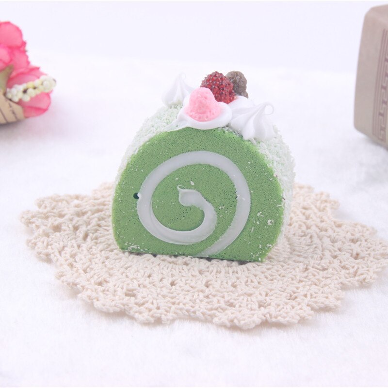 Mskwee squishy jumbo cartoon cakerol langzaam rijzend brood zoet kinderspeelgoed knijpspeelgoed telefoonband squishy speelgoed leuke cake squishies: Groente
