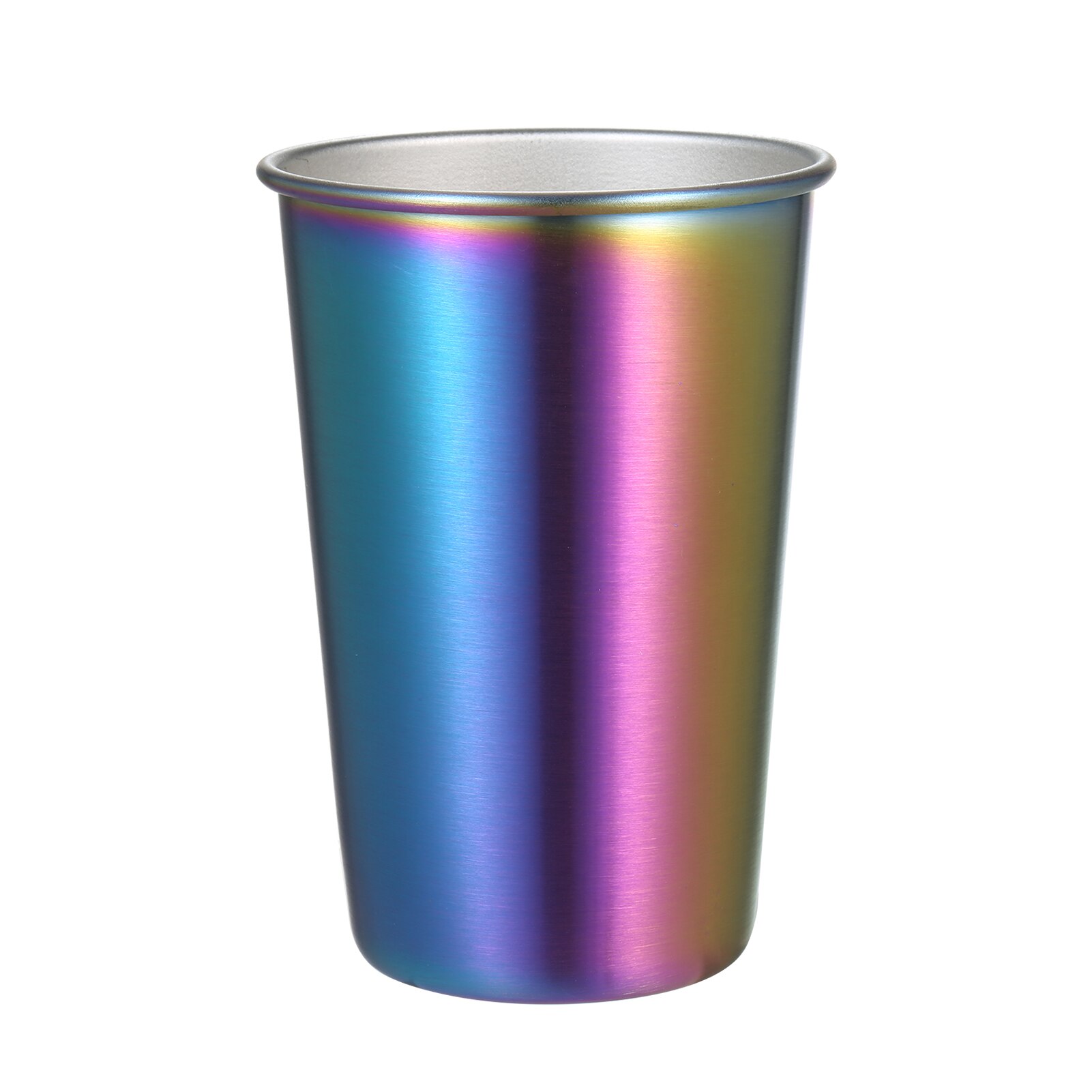 Tasse à café en acier inoxydable de 100ML, pour Bar, fête, en métal coloré, à large bouche, résistante au froid et à la chaleur: M-1