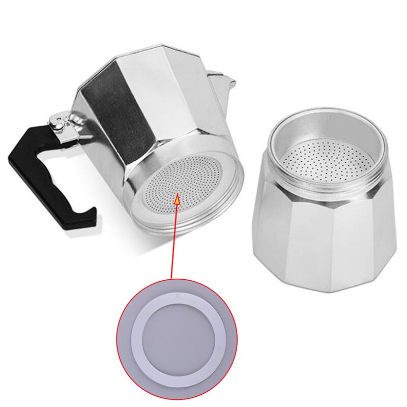 Silikon tetningsring fleksibel vaskemaskin pakning ring kjøkken kaffetrakter tilbehør deler