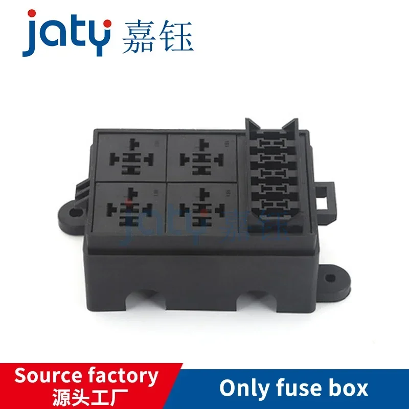 Motor home 6 road, line refitted safety box, car with spot light strip light control to install engine room fuse box: army green