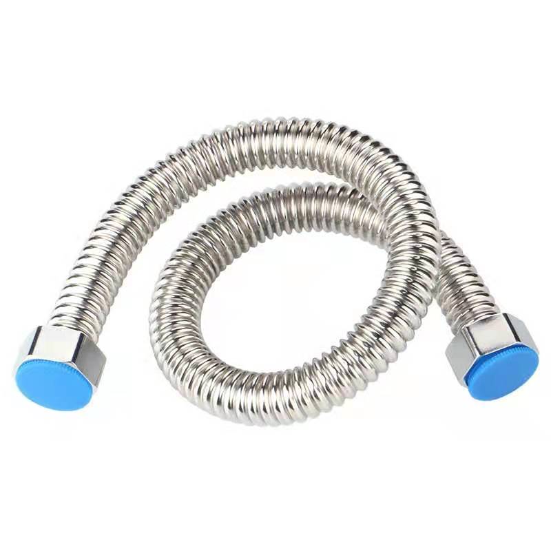 3/4&#39;&#39; 304 Stainless Steel Corrugated Supply Hose Water Heater Connector Plumbing Pipe Hose Tube Extendable Corrugated Pipe