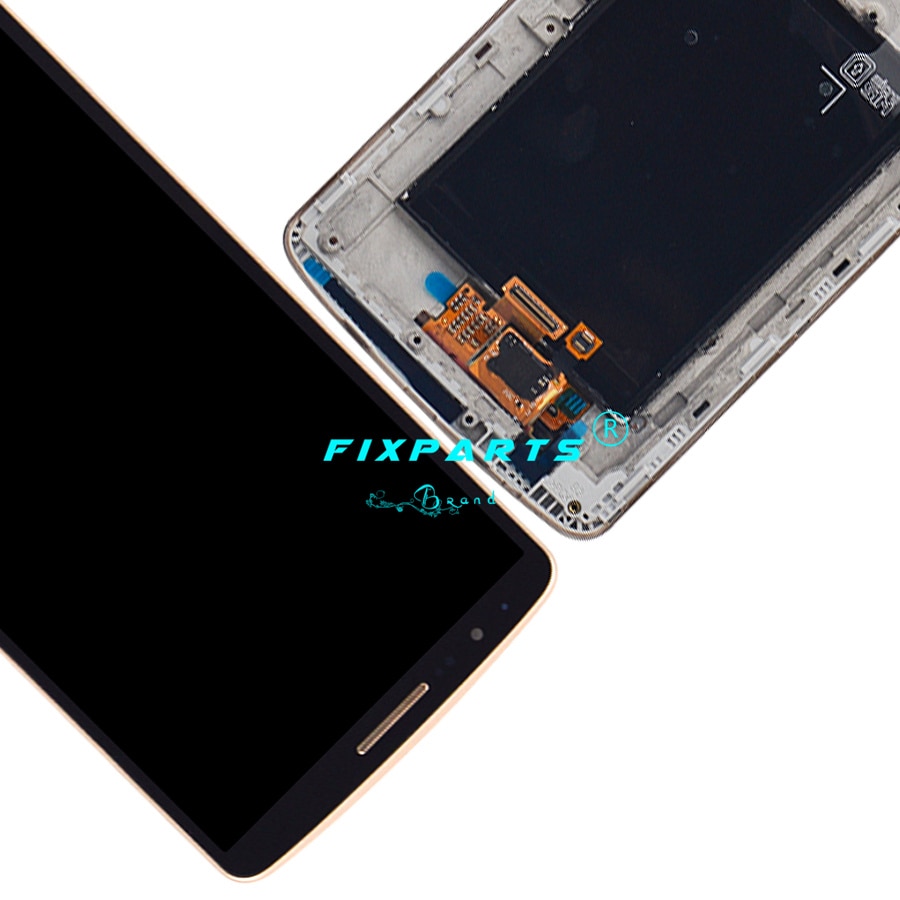 Pantalla LCD ORIGINAL de 5,5 pulgadas para LG G3, montaje de digitalizador con pantalla táctil con marco para LG G3, reemplazo de pantalla D850 D851 D855