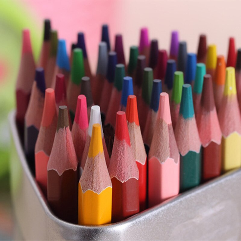 12/24/36/48 Kleuren Aquarel Potlood Water Oplosbare Gekleurde Tekening Potloden Kunstenaar Schilderij Schetsen Voor Kunst School Supplies