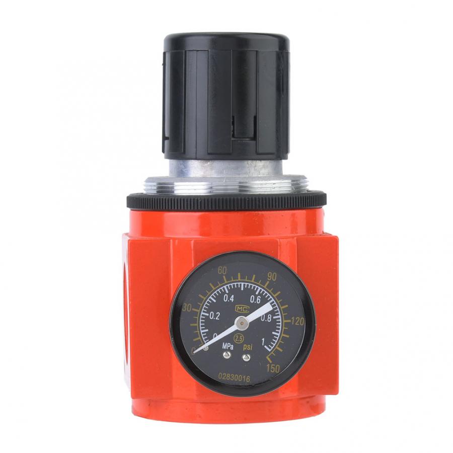 0.05-0.85 mpa  g1 " port luftkilde gastrykregulator reduktionsventil med manometer gastrykmåling