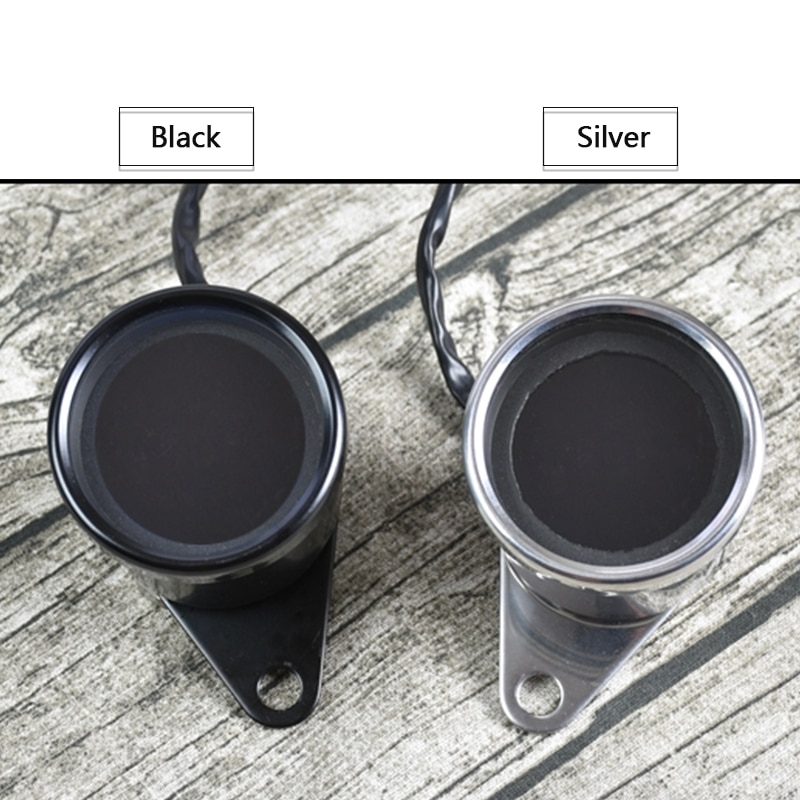 Motorcycle Speedometer LED digita Indicator light Tachometer Cafe Racer Tachometer indicator Oil Meter LCD table