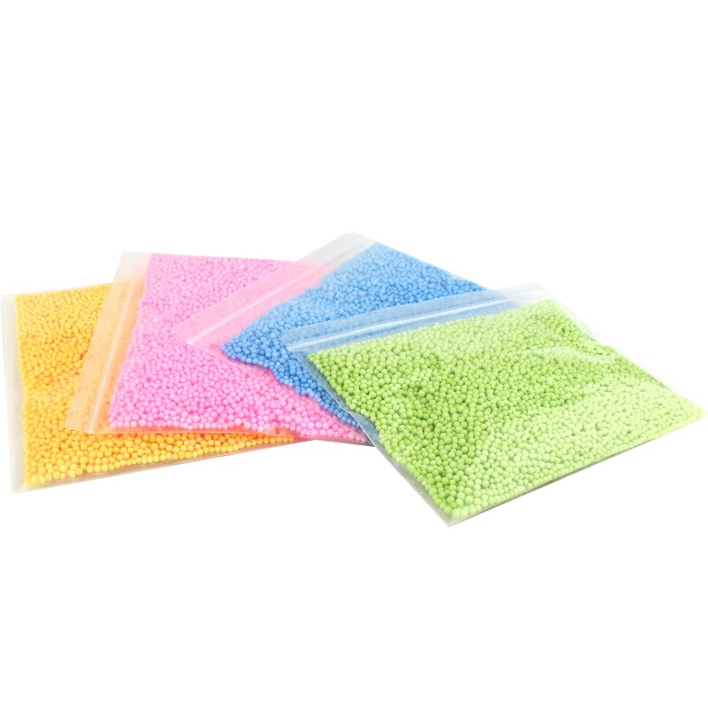 Liplasting diy håndværk leverer mini skum kugler styrofoam fyldning perler boligindretning bold legetøj!