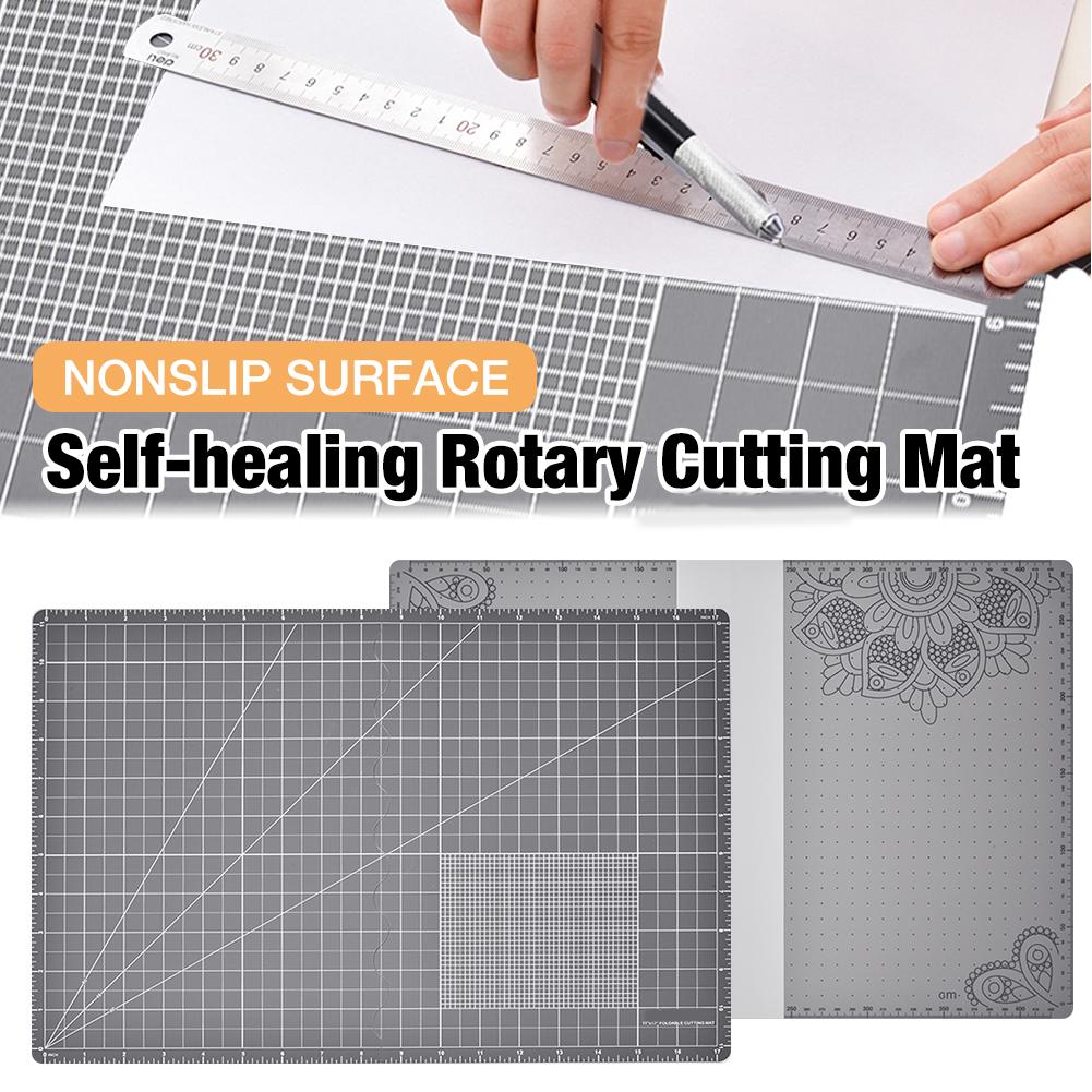 A3 PVC Cutting Mat Cutting Pad Patchwork Cut Pad A3 Patchwork Tools Manual DIY Tool Cutting Board Self-healing Cushion Board