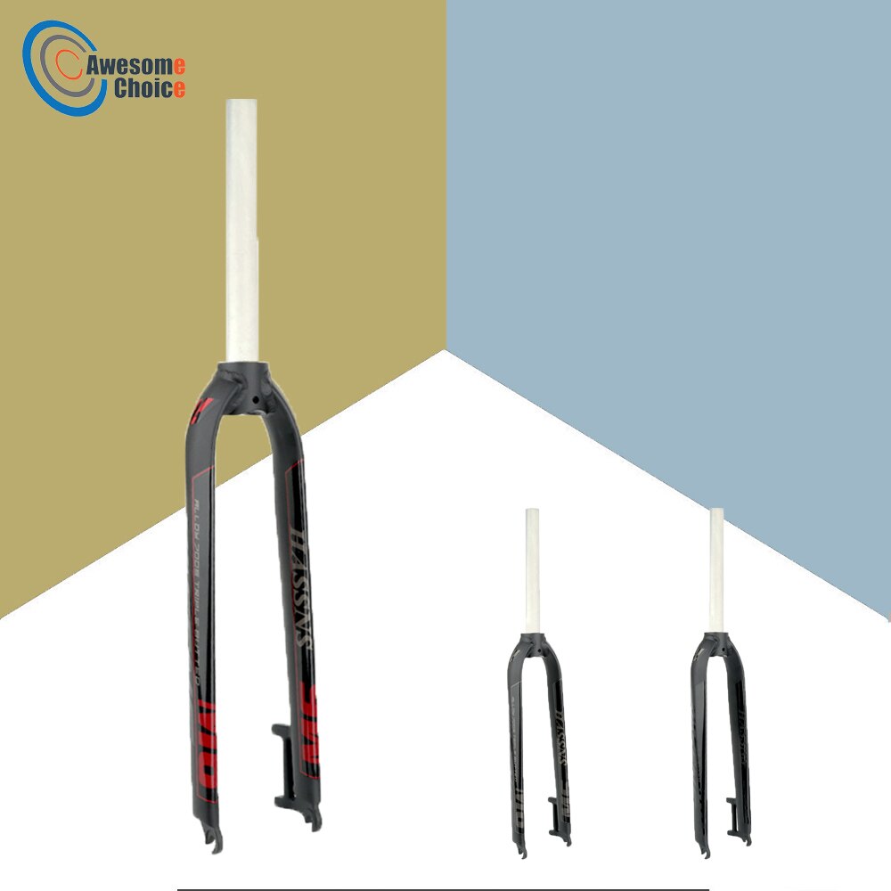 HASSNS MD5 Fork for Bicycle MTB 26 Rigid Fork 29 Mountain Bike 27.5 Front 160mm Disc Aluminum Alloy Downhill Frame Shock Cycling